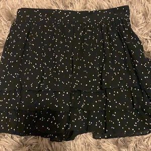 Polkadot skirt with built in shorts